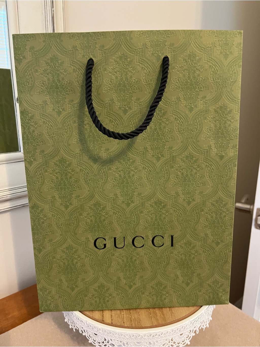 Gucci Paper Shopping Bag